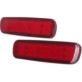 Resim Lasonstiges Araba Led Arka Tampon Reflektör Fren Lambası Kuyruk Lambası Toyota Land Cruiser 100/cygnus Lx470 