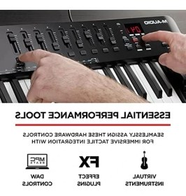 Resim Die Grup USB Mıdı Klavye Controller ile Ritim Pedleri ve Akor Modları 