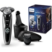 Resim Philips Islak ve SmartClean Artı Sistemi ve Sakal Giyotin ile Kuru Erkek Elektrikli tıraş makinesi 