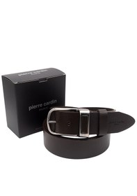 Resim Pierre Cardin Deri Erkek Kemer En 4 Cm Pc-500svn Kahverengi 