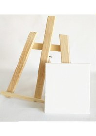 Resim Hayal Sepeti Boyama Seti Tuval 20 20cm , Şövale 