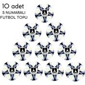 Resim Rebuwo El Dikişli Futbol Topu 5 Numara Futbol Topu Sert Zemin Futbol Topu 