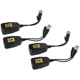 Resim Lemestar 2 Adet Hd Video Transmitter, Rj45 İle 2-8mp Hd-cvı/tvı/ahd/cvbs Sinyal Aktarıcı, Üç Seviye Fırtına Koruma Ve Led Durum Gösterici 