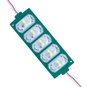 Resim Powermaster Modül Led 12V 4W Yeşil 3030 10 X 53.8Mm Ip65 260-280L 