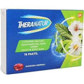 Resim Theranatur Ahududu Aromalı 16lı Pastil 