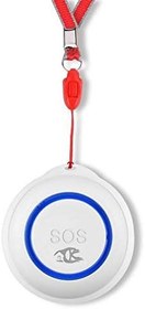 Resim XIBANY Tuya Kablosuz Sadakat Akıllı Acil Durum Düğmesi Yaşlılar İçin Tek tuşla Alarm Çağrı Düğmesi Akıllı Sahne Bağlantısı SOS Acil Durum Düğmesi 