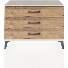Resim Arges Şifonyer 3 Çekmeceli 88x30x64 Aytaşı-çam Aytaşı 