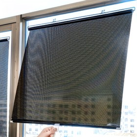 Resim 2 Adet Kolay Kurulum Güneşlik Seti - Kapılar, Pencereler ve Araba Camları için Uygun | Isıya Dayanıklı UV Koruma | Klasik Tarz Ev Dekoru 