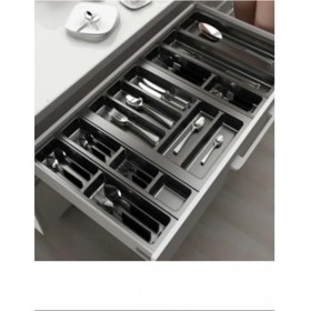 Resim Eco Lüx Modül Kaşıklık Antrasit 55X49 cm -ACERO-20354 