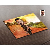 Resim Kişiye Özel Erkek Okçu Karikatürlü Ahşap Puzzle-1 