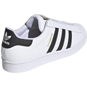 Resim adidas Beyaz - Siyah Kadın Lifestyle Ayakkabı EG4958 SUPERSTAR 5 