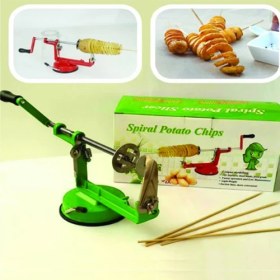 Resim Hediye Bahçesi Spiral Patates Dilimleyici 