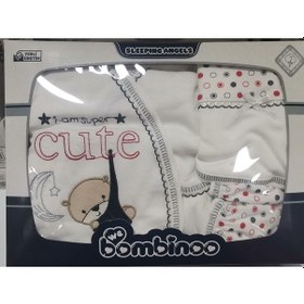 Resim Bambinoo Bambino Lacivert 5 Li Zıbın Seti Hastane Çıkışı Pamuklu Lacivert 