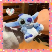 Resim Stitch Peluş Oyuncak Kolye ile - Kalp Tasarımı ile Yumuşak Mavi ve Mor Dolma Hayvan, Çocuklar için Mükemmel Hediye, Noel, Doğum Günleri, Aile Harmonisi, Stitch Peluş Oyuncak, Doğum Günü Hediye Aracı, Canlı Tasarım, Dayanıklı Dikiş 