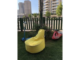 Resim Pufumo Twingo Çocuk Armut Koltuğu Sarı ( 0-5 yaş ) 