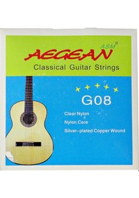 Resim Asm Aegean Klasik Gitar Teli Takım 