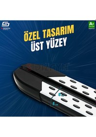 Resim S-dizayn Dacia Logan 2 Mcv Trimline Gri Yan Basamak 186 Cm 2013-2 