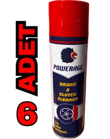 Resim POWERAGE Fren,Balata Ve Parça Temizleme Spreyi 500 Ml (6 Adet) 