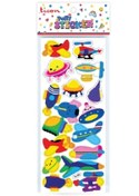 Resim Ticon Yayınları 3d Sticker Uçan Daireler 