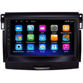 Resim Celali Tuning Ford Ranger 2015-2021 Android 12 Carplay Navigasyon Multimedya - 2gb Ram 32gb Hdd 