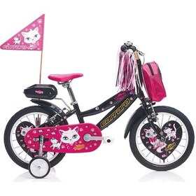 Resim Carraro Moggy 16 jant V Fren Hafif Aluminyum Çocuk Bisikleti siya 