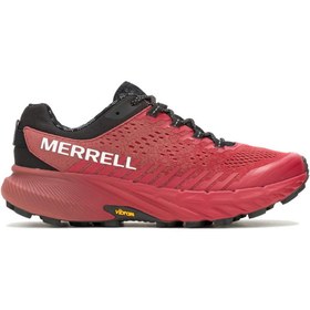 Resim Merrell J068205 Agility Remix Erkek Koşu Ayakkabısı Kırmızı 