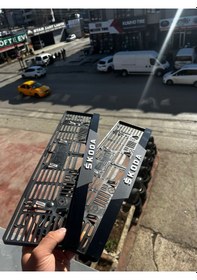 Resim Skoda Mat Pleksi Plakalık 