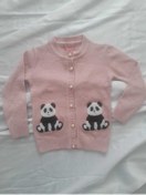 Resim Panda Bebek Hırka 2 panda63792 