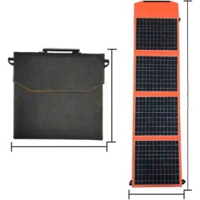 Resim Keseroğlu Kamp Güneş Paneli Katlanabilir 40W Çanta Tipi 