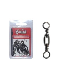 Resim Captain 5004 Ortası Açık Rulmanlı Fırdöndü Nikel - Standart / 2-0 