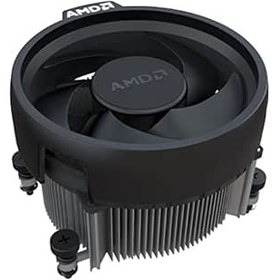 Resim TT Racing AMD Wraith Stealth Soket AM4 4 Pin Konnektör CPU Soğutucu Alüminyum Soğutucu ve 3,93 inç Fan (İnce) 