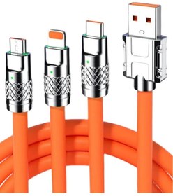 Resim ALKILIÇ Phone Android Samsung Manyetik Mıknatıslı Şarj Kablosu Micro Usb Type-c Uyumlu 