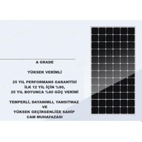 Resim 340w Monokristal Güneş Paneli 