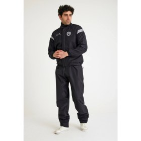 Resim Scudo Peru Siyah Alt Üst Motosiklet Yağmurluğu 