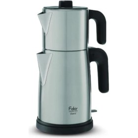 Resim Gri Çay Makinesi, Şık ve Kullanışlı, Hızlı Demleme, Dayanıklı Tasarım 