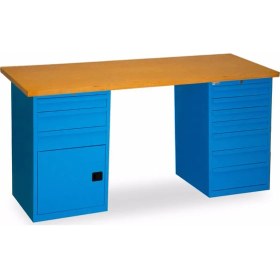 Resim Star Çelik Atölye Çalışma Tezgahı-10 çekmeceli-2130 mm H:1000 mm 