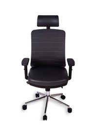 Resim Ofisbazaar Up Deri Yönetici Koltuğu Ergonomik Ve Modern Tasarım Martin 06- Gri Deri Gri 