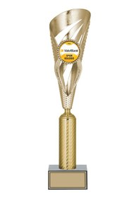 Resim Odak Kupa - Genel Kupalar - Gn-243 B - 45 Cm Altın - Beyaz 