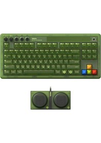 Resim 8bitdo Retro 87 Mekanik Klavye Rgb Aydınlatmalı Bluetooth/2.4g/usb-c Kablosuz Oyuncu Klavyesi Xbox Lisanslı 