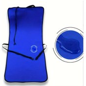 Resim Mavi Evcil Hayvan Araç Arka Koltuk Kılıfı 