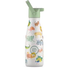 Resim Cool Bottles The Kids Bottle - African Safari 260ml 