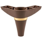 Resim Liz Line Ayak Ceviz Altın Halka 14Cm - 4 Lü 