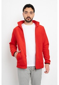 Resim Dasüniforma Unisex Anti-pilling Tüylenme Yapmayan Standart Fit Tam Fermuarlı Soğuk Geçirmez Polar Hırka Narçiçeği 