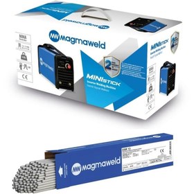 Resim Magmaweld Ministick 140 Amper Kaynak Makinesi, Esr13 Rutil Elektrod 2,50 MM 