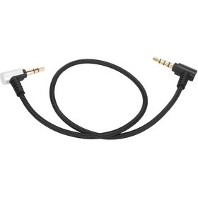 Resim Vkemall Rode Sc7 Uyumlu 3.5mm Trs-trrs Mikrofon Kablosu, 35cm Bakır Teli, Gold Kaplama, Akıllı Telefon/tablet İçin, Videomicro/wireless Go Pro+ Uyumlu 