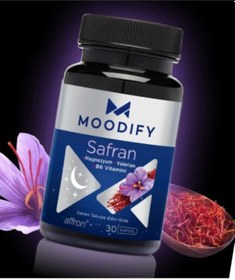 Resim Moodify Safran, Magnezyum, Valerin Vit B6 30 Kapsül 