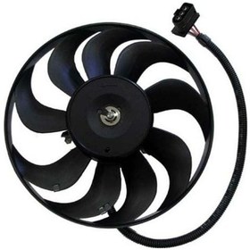 Resim SEGER 59534 Radyatör Klima Fan Motoru Bora Golf IV Seat Skoda Yardımcı 290Mm 1J0959455M 