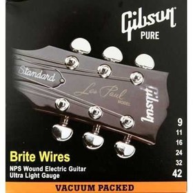 Resim Gibson SEG-700UL Brite Wires Elektro Gitar Teli (9-42) 