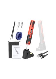 Resim Nt Lehimleme Hine El Tipi Lehimleme Demiri Seti Kablosuz Kaynak Aleti Devre Kartı Kaynağı -çok Renkli Kz 