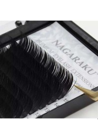 Resim Nagaraku Mix İpek Kirpik 0.07 Kalınlık C Kıvrım 7-15 MM 